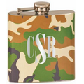6 Oz. Camouflage Flask